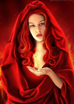 Hestia_hooded_and_fire